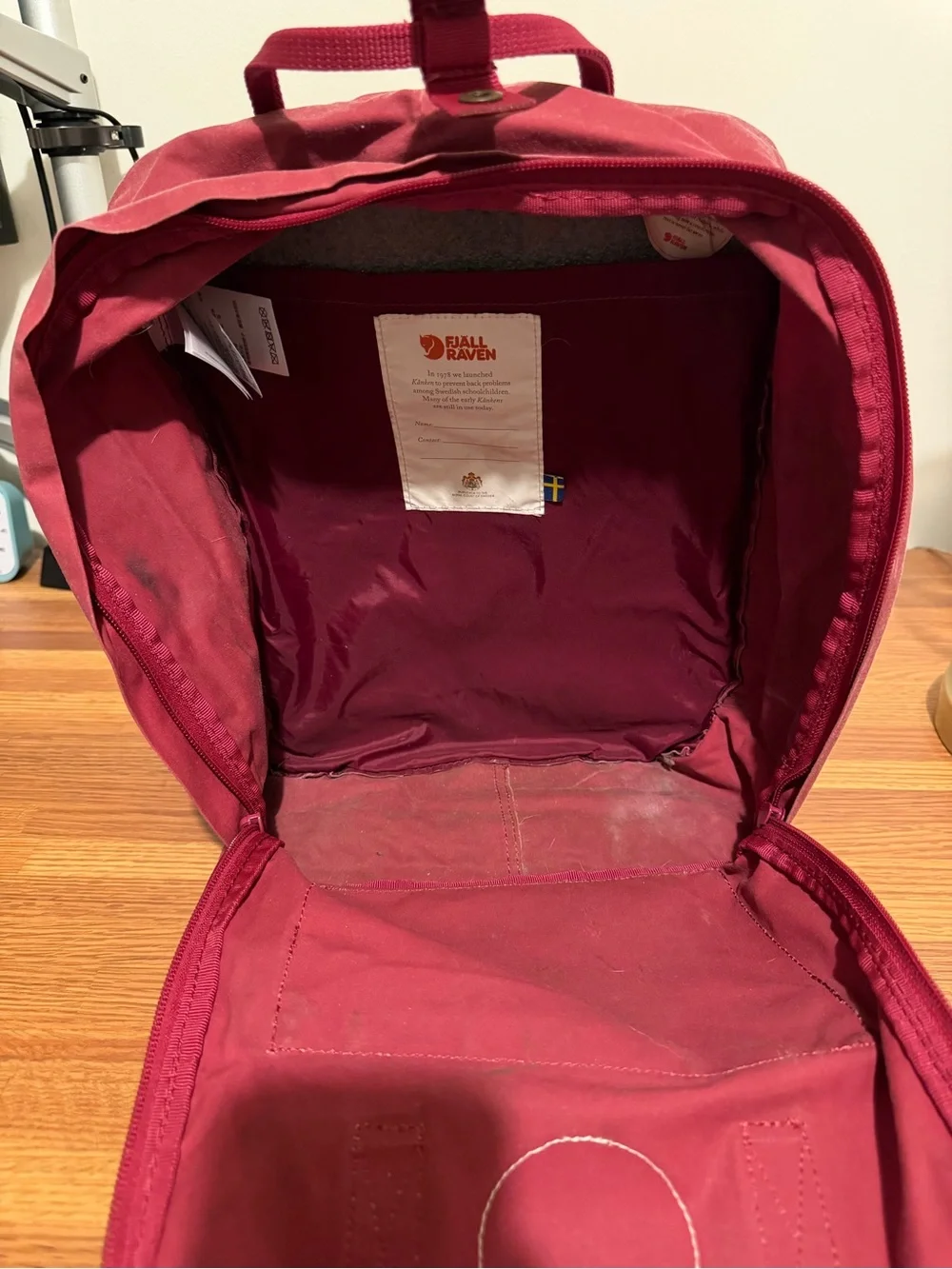 Fjallraven Kånken Backpack - Berry Red
